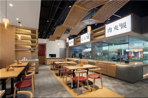 新中式面馆中餐厅装修设计
